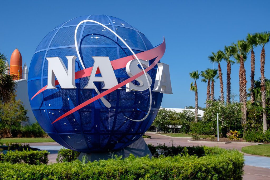 Kennedy Space Center. NASA globen.