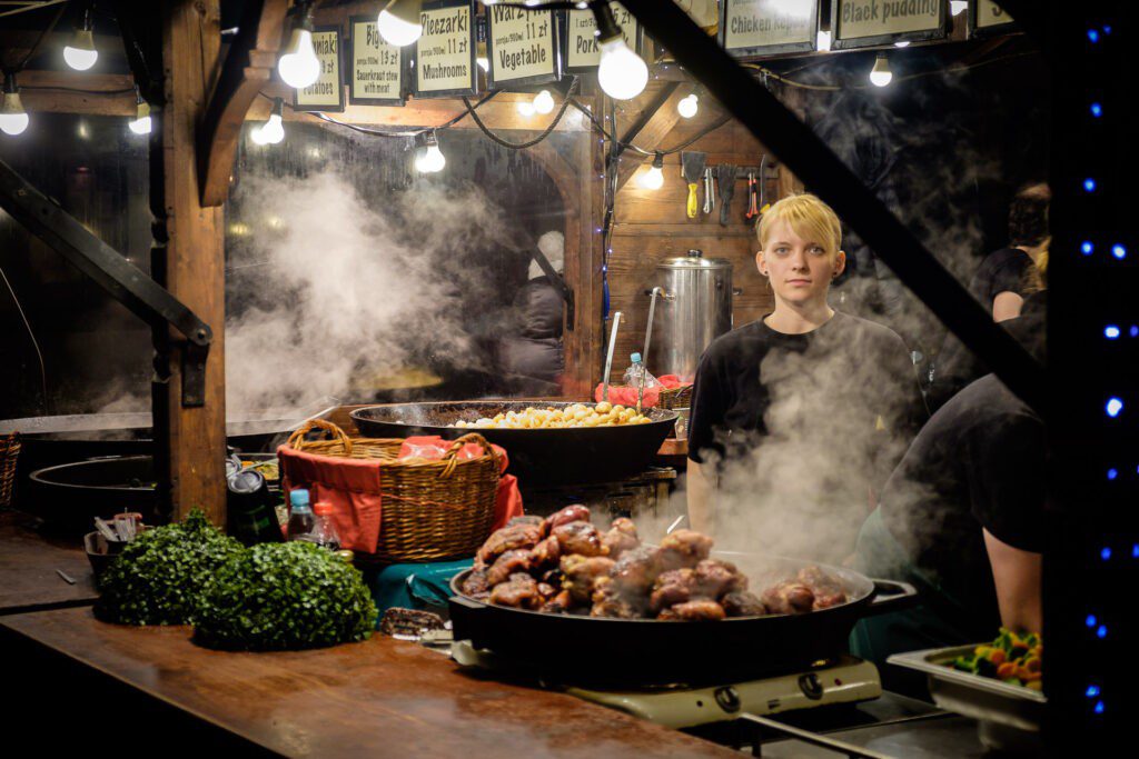 Krakow bjuder på mat i långa banor.